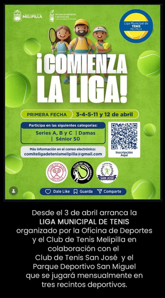 liga municipal tenis melipilla